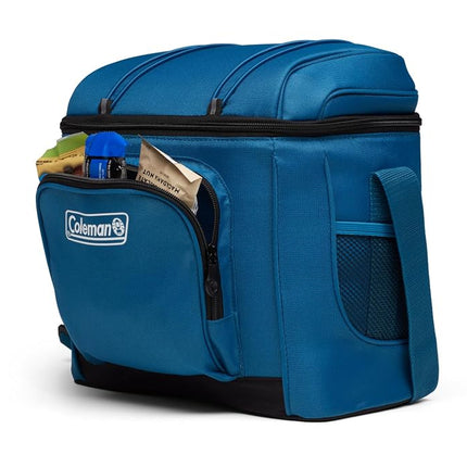 Glacière Souple Isotherme Portable Coleman Série Chiller, Refroidisseur Repas Étanché pour 16 Canettes avec Rétention de Glace