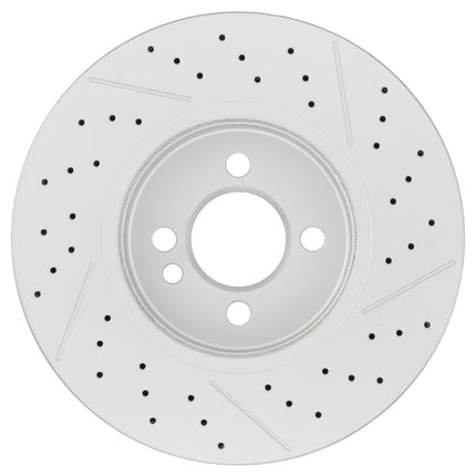Bosch 15011598 QuietCast Premium Disc Brake Rotor For Mini: 2006-2013 Cooper, 2012-2013 Cooper Countryman; Front