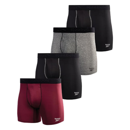 Reebok Men's Underwear - Performance Boxer Briefs 