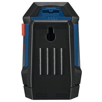 BOSCH GLL50-20G Láser autonivelante de líneas cruzadas con rayo verde de 50 pies, incluye soporte magnético integrado, 2 baterías AA y bolsa suave
