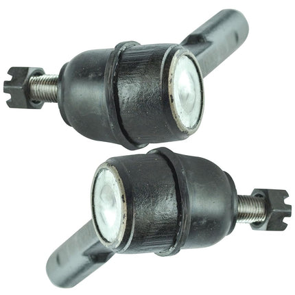 TRQ Front Outer Tie Rod Set Compatible with 2006-2012 Chevrolet Colorado GMC Canyon 2007-2008 Isuzu i-290 i-370