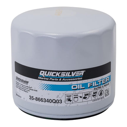 Quicksilver 866340Q03 Oil Filter, MerCruiser Stern