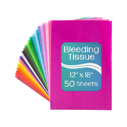 HYGLOSS 88528 50 Tissue Assortment Bleeding Sheets