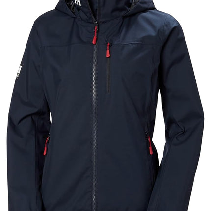 Helly Hansen Women's W Crew Hooded Jacket 2.0, Nav