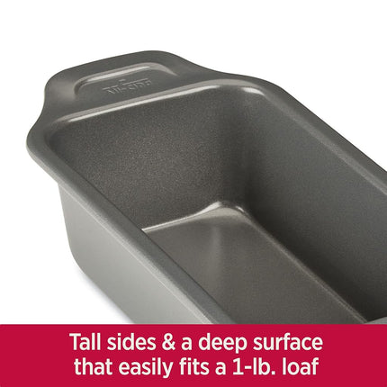 All-Clad Pro-Release Nonstick Bakeware Loaf Pan 8x4 Inch Oven Safe 450F Half Sheet, Cookie Sheet, Muffin Pan, Cooling & Baking Rack, Round Cake Pan, Loaf Pan, Baking Pan Grey