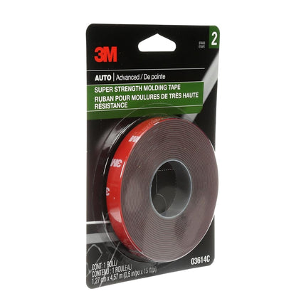 3M 03614 Scotch-Mount 1/2 x 15' Molding Tape (2 Pack)