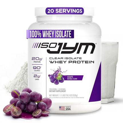Jym Supplement Science Iso Jym, 90 Calories, 100% 
