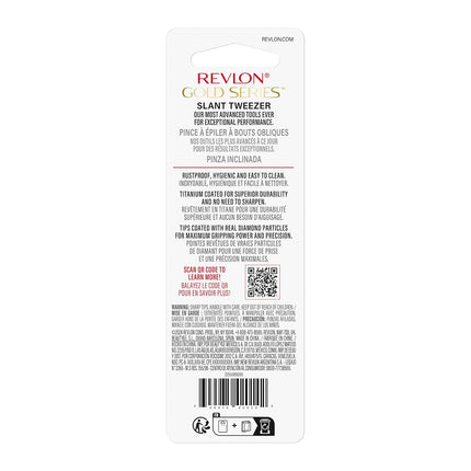 REVLON - Gold Series Slant Tweezers - 1 Count