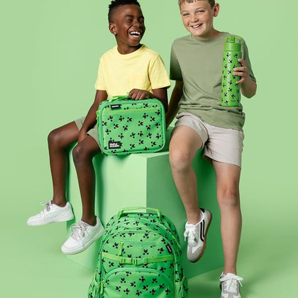 Simple Modern Minecraft Kids Lunch Box & Insulated Lunch Bag for School