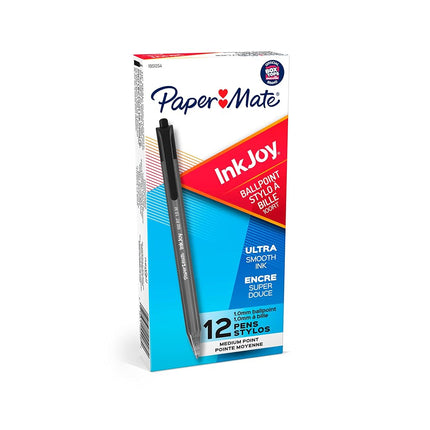 PAPER MATE InkJoy 100 RT Bolígrafo Retráctil, Bolígrafo, INKJOY, 100RT, BK