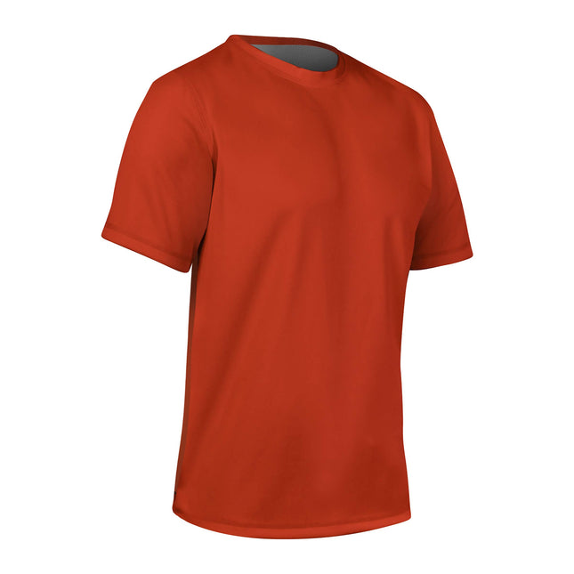 CHAMPRO Camiseta Reversible Unisex-Joven Naranja, Blanco
