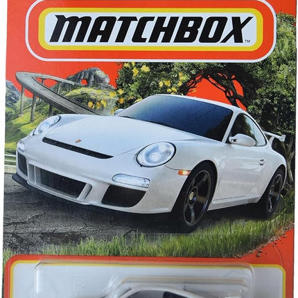 Matchbox Porsche 911 GT3, White Car, 1/70 Scale, 2