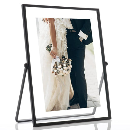 Lawrence Frames Metal Easel Float Picture Frame, 5