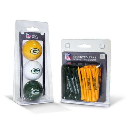 Team Golf NFL Green Bay Packers 3 Golf Balls And 5