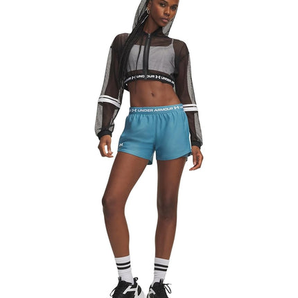 Under Armour Womens in 1 Shorts Women Boun Blue/White 8