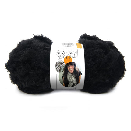 Lion Brand Yarn Go for Faux Thick & Quick, Super B