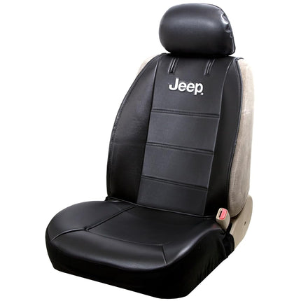 Plasticolor Jeep Sideless Seat Cover Black/White (008581R01)