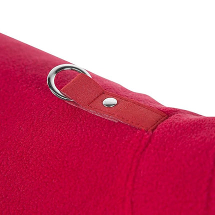 Gooby Fleece Vest, Red, X-Large