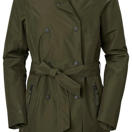 Helly Hansen Women's W Welsey II Trench Insulated, Green, XS
