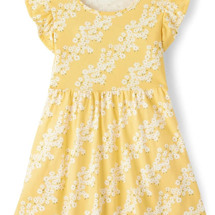 The Children's Place Baby Girls' and Toddler Short Sleeve Everyday Dresses, Daisy Babydoll, 9-12 Months
