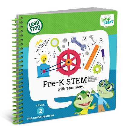 LeapFrog 21507 LeapStart Preschool Preschool STEM Science/Technology/Engineering and Maths and Teamwork Activity Book