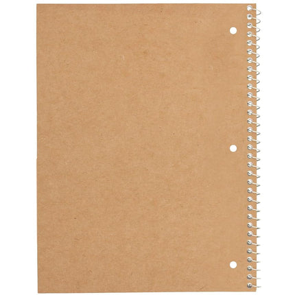Mead Spiral Notebooks, 6 Pack, 1-Subject, College Ruled Paper, 8" x 10-1/2", 70 Sheets, Assorted Pastel Colors (830049-ECM)