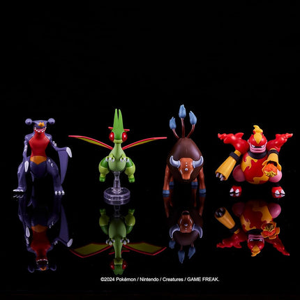 Pokémon Battle Feature Figure 4 Pack - Features Four 4.5-Inch Battle Ready Figures
