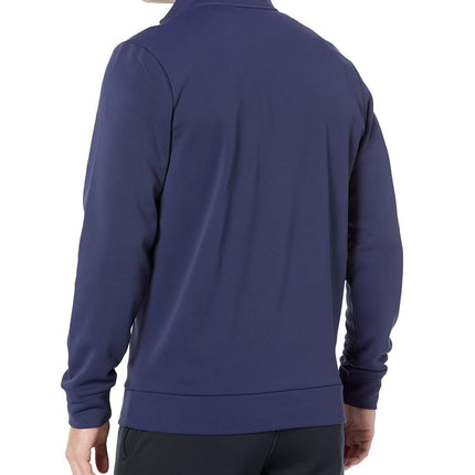 Under Armour Men's Armourfleece 1/4 Zip, (410) Midnight Navy / / Black, XXL/Tall