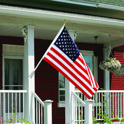 Annin Flagmakers American Flag All-Weather Poly/Cotton Flag, 3 x 5 Feet (Model 19417)