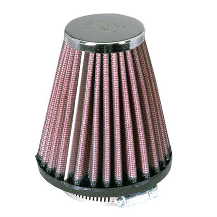 K and N RC-1200 Car and Motorcycle Universal Chrome Filter