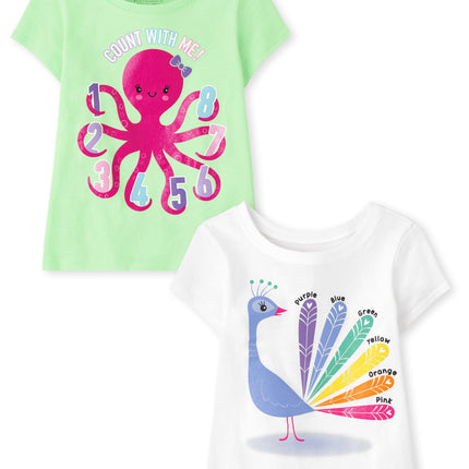 The Children's Place Baby Toddler Girl Short Sleev