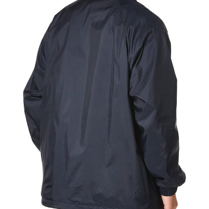 Dickies Men's Snap-Front Nylon Jacket, Dark Navy, Medium