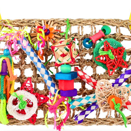 KATUMO Bird Toys, Large Bird Foraging Wall Toy, Wo
