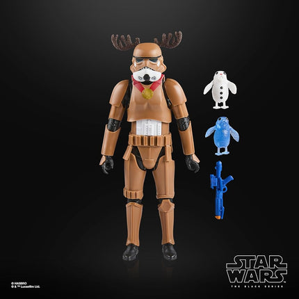 Star Wars The Black Series Stormtrooper (Christmas Edition), Premium Collectible 15-cm Action Figure