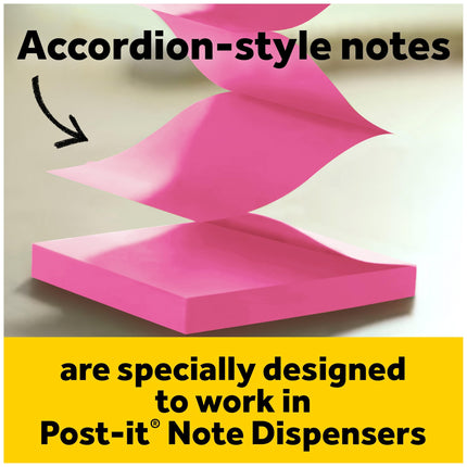 Post-it Pop-up Note Dispenser, Cat Design, 3x3 in, 1 Dispenser/Pack, White