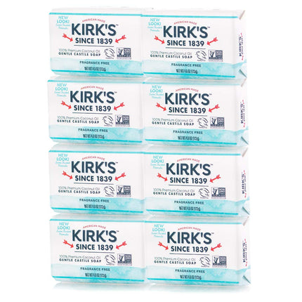 Kirk's Castile: Coco Castile Bar Soap, Fragrance F