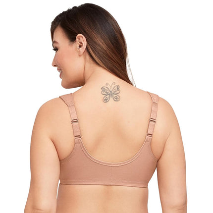 Glamorise Wonderwire Front-Closure Underwire Bra 1245 (Women's & Women's Plus)