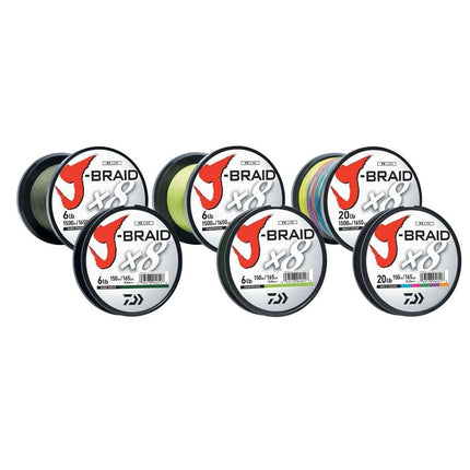J-BRAIDX8, Filler Spool, Dark Green, Mono Dia.= 12lb.