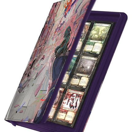Ultimate Guard Magic The Gathering Duskmourn Porcelain Gallery 360 Xenoskin Zipfolio Folder