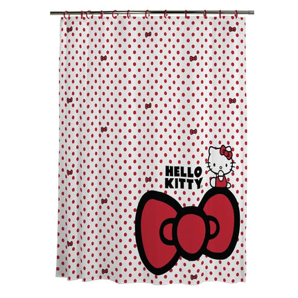 Franco Hello Kitty 13 Piece Shower Curtain and Ring Set, (100% Officially Licensed Product)