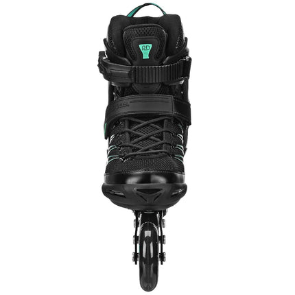 Roller Derby Q-84 Women's Inline Skates - Black/Teal - Size 05