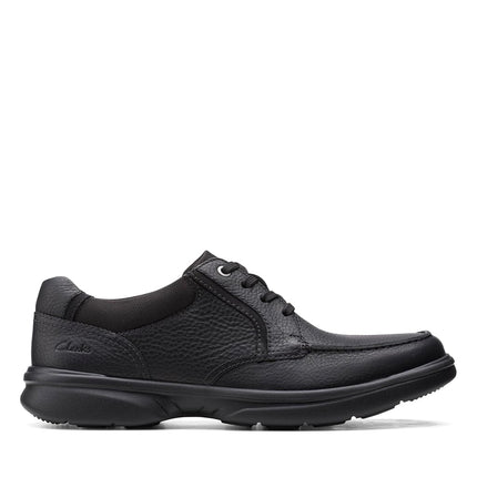 Clarks Mens Bradley Vibe, Black Tumbled, 14 Wide