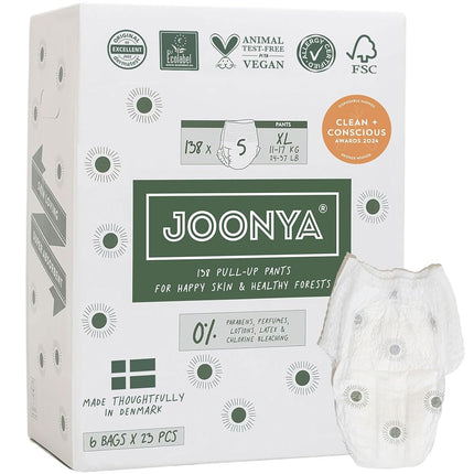 JOONYA Pull-Up Baby Nappy Pants, Size 5 XL (11-17 