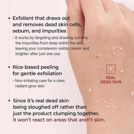 Dr.Melaxin Peel Shot Glow White Rice Peeling Ampoule 80ml, Dead Skin Gentle Exfoliating Ampoule with Rice Water Extract, AHA BHA, Niacinamide, Daily Skin Texture Care, All Skin Types, Korean Skincare