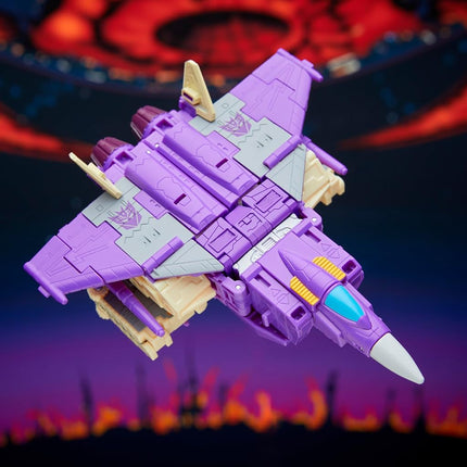 Transformers Studio Series The Transformers: The Movie Blitzwing, Collectible 3-in-1 Converting 7-inch Leader Class Action Figure, 8+