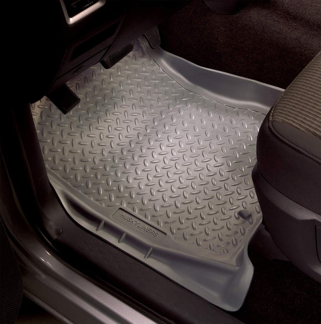 Husky Liners - 35001 Compatible con Toyota 4Runner 1990-95, Toyota Pickup 1990-95, alfombrillas delanteras estilo clásico negras
