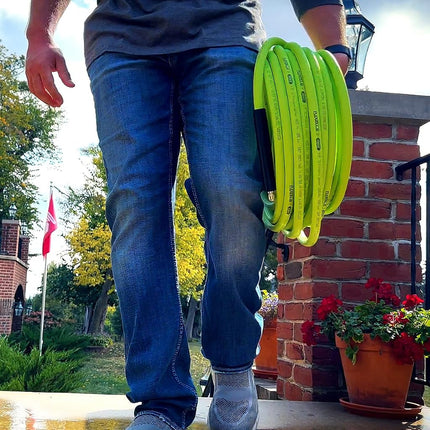 Tuyau de nettoyeur haute pression Flexzilla avec raccords M22, 1/4 po x 50 pi, vert Zilla - HFZPW3450M-E