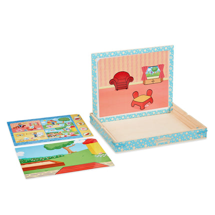 Melissa & Doug Blue's Clues & You! Wooden Magnetic Picture Game