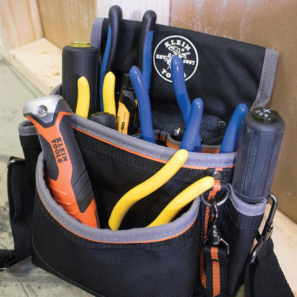 Klein Tools 31737 Folding Jab Saw/Drywall Hand Saw with Lockback at 180 and 125 Degrees and Tether Hole