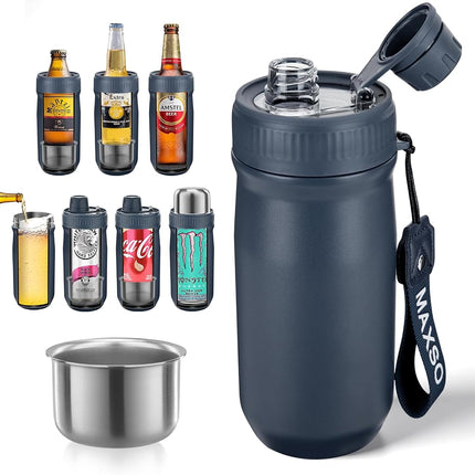 MAXSO Sealed Can Cooler Fizz Lid Can Cover for 12 